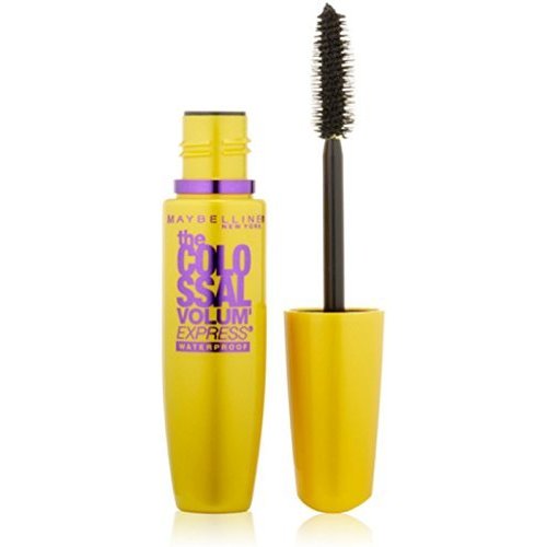 Maybelline New York The Colossal Volum' Express Waterproof Mascara, Glam Black [240] 0.27 oz (Pack of 12)