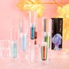 ecofavor Liquid Eyeshadow Glitter, MultiChrome Shimmer Duochrome Liquid Eye Shadow,High Pigmented Sparkling Waterproof Long lasting Liquid Eyeshadow Color Shift Silver Light Green to Teal #7