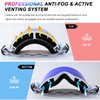FMY Ski Goggles for Men Women & Youth - Anti Fog UV400 Protection Snowboard Snow Skiing Goggles for Adult