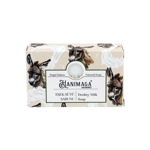 5 BAR NATURAL SOAP DONKEY MILK, GOAT MILK, ROSE-SESAMA CAMOMILLE, LAVENDER, AVOCADO OIL 5 x 100 Gr