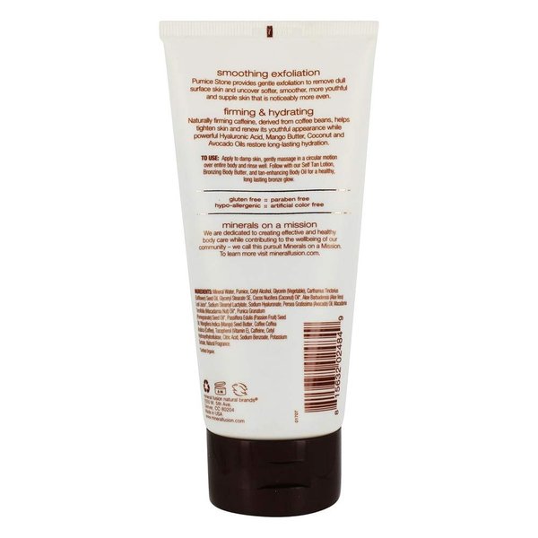 Mineral Fusion Body Scrub, Coconut, 5 oz