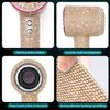 Gengki Self-Adhesive Bling Rhinestone Sticker Decal for Dyson Supersonic Hair Dryer, Universal Sparkle Crystal Cover for Dyson Blow Dryer Diamond Protector (Champagne)
