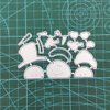 Snowman Bird Cutting Dies for Card Making,Little Girl Metal Die Cuts Embossing Stencil for Scrapbooking DIY Album Paper Cards Art Craft