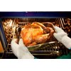 Heat Resistant Gloves - EN407 Certified 932°F Oven Gloves, Cut-Resistant Grill Gloves, Cooking Gloves for BBQ, Grilling, Baking, Cutting, Welding, Smoker Fireplace, 1 Pair (2 Pieces Set), White