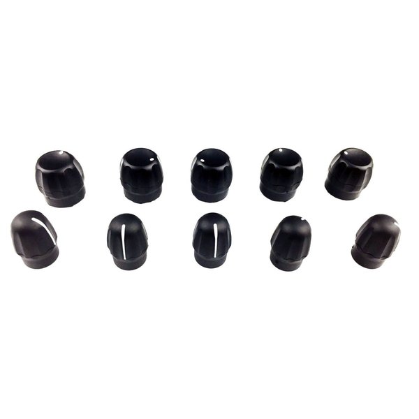 Two Way Radio Volume Control knob and Channel Selector Knob Button Cap Replacement Compatible for Motorola GP338 GP380 HT1550 HT1250 CP150 CP160 Walkie Talkie (5pair)