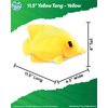 Real Planet Sea Life Plush - Soft Stuffed Animal Gift for Kids All Ages, Sea Ocean Fishing Plushie, Fun Christmas Birthday Gifts (Yellow Tang, 11.5")