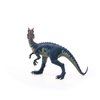 Schleich Dinosaurs, Jurassic Era velociraptor Dinosaur Toys for Boys and Girls, Dilophosaurus Toy Figure, Ages 4+