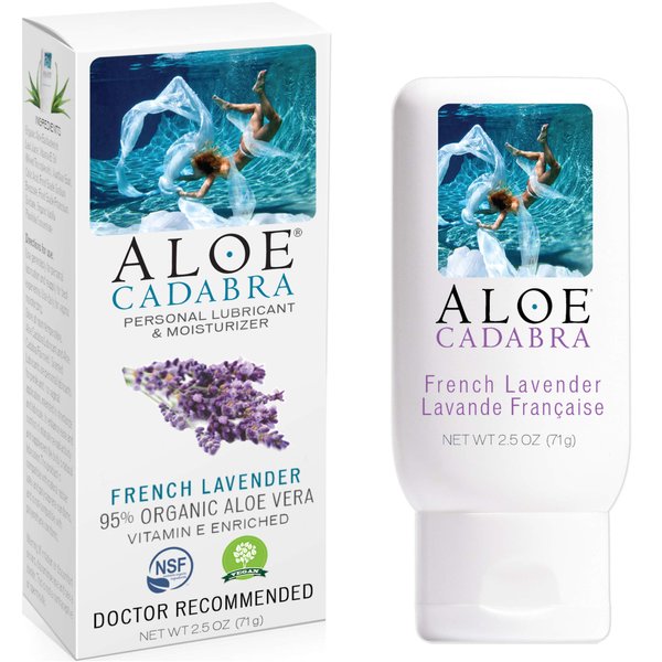 Aloe Cadabra with Vitamin E - French Lavender Personal Lubricant