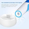 Toothbrush Charger for Braun Oral B Electric Toothbrush,Inductive Charging Base Model 3757 Portable Waterproof Power Cord