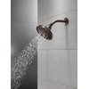 DELTA FAUCET -faucet 52669-RB H2Okinetic 5-Setting Raincan Shower head, Venetian Bronze