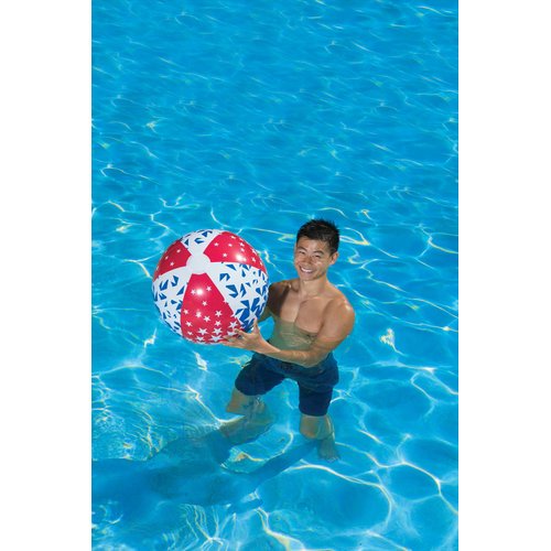 Poolmaster American Stars Inflatable Swimming Pool and Beach Ball, 24 Inch