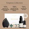 WILDLING Empress Facial Gua Sha Set I Facial Massage Tool + Facial Toner + Facial Oil to Lift, Plump, Tone + Sculpt I Patented Design 100% Authentic Bian Stone