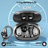 SGNICS for ZTE Blade 10 Prime Bluetooth 5.1 Headphones with Dual LED Digital Display 42Hrs Playtime, IP7 Waterproof Running Headphones with Earhooks & Mic