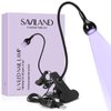 SAVILAND U V LED Nail Lamp – Mini Led Nail Lamp Gel X Lamp for Nails with Securing Clip Rotatable Led Light for Nails for Curing Gel Polish U V Nail Gels Manicure Home DIY, Black