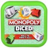 Hasbro Gaming Monopoly Diced Game, Easy to Learn Game, Quick Game, Portable Travel Board Game, Fast Game for Kids Ages 8 and Up