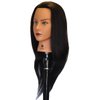 HairZtar Human Hair 20 - 21 " Mannequin Head Hairdresser Training Head Manikin Cosmetology Head (CORA) (CASEY)