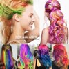 10 Color Temporary Bright Hair Chalk Comb Set - 8 9 10 11 12 year old girl Birthday Gifts Halloween Costume Cosplay Party Favors for Girls Kids Adults