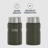 THERMOS Stainless King Vacuum-Insulated Food Jar, 24 Ounce, Army Green