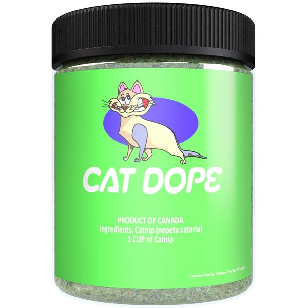 Cat Dope Catnip, 100% Natural Cat Nip Blend That Energizes and Excites Cats, Safe & Non-Addictive Catnip Treats Used For Cat Play, Cat Training, & New Catnip Toys