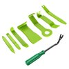 GOOACC 8PCS Auto Trim Removal Tool Kit No-Scratch Removal Tool Kit for Car Audio Dash Panel Window Molding Fastener Remover Tool Kit-Green