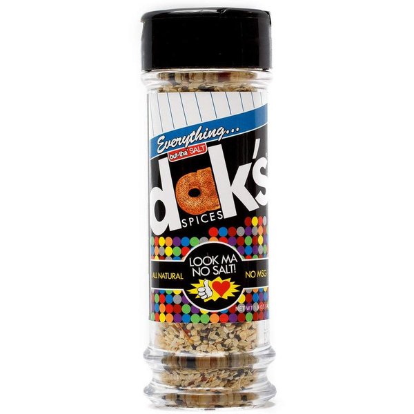 DAK's Spices Everything But Tha' Salt Blend | 100% Salt & Sugar Free | Healthy Seasoning | MSG, Preservative & Potassium Chloride Free | Low Carb & Keto Friendly | Perfect for Adding Flavor to Recipes | 1.5 oz