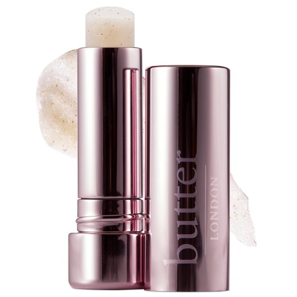 butter LONDON Lippy Lip Scrub Stick, Sugar Buttercream - 100% Natural Sugar-Based Lip Scrubber Exfoliator Nourishes, Hydrates & Lightens Dry & Dark Lips - Lip Care for Smooth & Fresh-Looking Lips