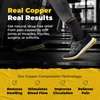 CopperJoint Arch Support for Plantar Fasciitis Relief - Ankle Compression Sleeve for Foot Pain Relief and Achilles Tendon Support - Breathable Copper Infused Nylon (Small)