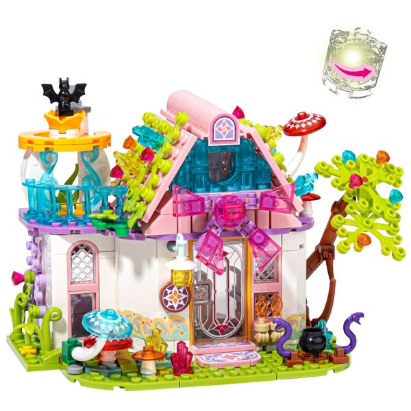 Pink House Building Toy Set Compatible with Lego Friends Creative Fun for Boys and Girls Gift Idea for Kids Aged 6 Years and Up 415 PCS
