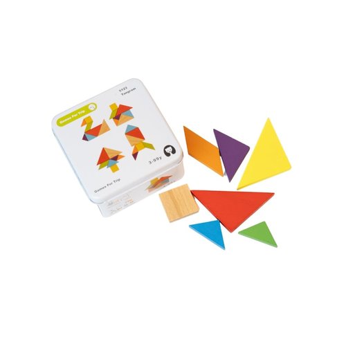 Tangram, Games for Trips, Educational Development Toys, Birthday Gifts, Preschool Education Activity for 3+ Years Old Boy Girl, Games for Kids, Wodden Puzzle, Gift for Kids