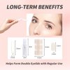 YAFIYGI 120 Pcs Double Eyelid Tape Korean Clear Mesh Eyelid Tape Hidden Invisible Eyelid Tape Waterproof Invisible Double Eyelid Tape Natural Fiber Eyelid Lifter Strips Natural Fiber Eye Lift Strips