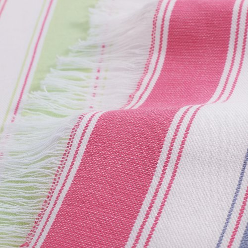 Arkwright Sandfree Turkish Beach Towel - 100% Cotton, Sand Resistant Oversized Pool Towel for Hotel, Resort, Hot Tub, Spa, Bath, and Travel, 35 x 75 in, Fun