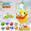 Suddy Buddy® Bubble Bath Toy, Kids Ages 3+, Boys and Girls, Safe & Clean, Collect All Four. Includes: 1 Character Bubble soap Dispenser, 1 Trading Card, and 3 Super Bubble Drops. Duck