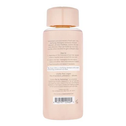 Kristin Ess Hair Deep Clean Clarifying Shampoo for Build Up, Dirt and Oil on Hair and Scalp, Cleanse + Detox Oily Hair, Vegan, 10 fl oz (Pack of 1)