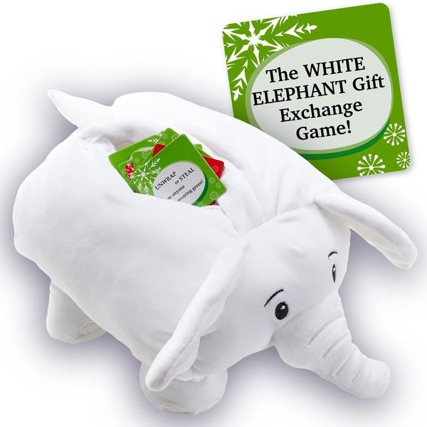 Squirrel Products White Elephant Party Kit Swappy The Christmas Party Game The Most Fun You Can Have Exchanging Useless Gifts for The Holidays