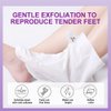 Dr.Pedi Foot Peel Mask (5 Pairs) Natural Exfoliator for Dry Dead Skin, Dry, Cracked Feet, Callus, Spa, for Baby Soft Skin Made with Lavender Extract Women and Men Peeling Exfoliating