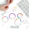 ARTDOT 1400 PCS Letter Beads, 28 Styles Friendship Bracelets Assorted Alphabet Beads Preppy Beads Jewelry Making Kit with Beads Case for Teen Girl Gifts Ages 6 7 8 9 10 11 12