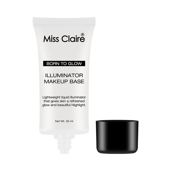 Miss Claire Born To Glow Illuminator Makeup Base - 06 Shiny White