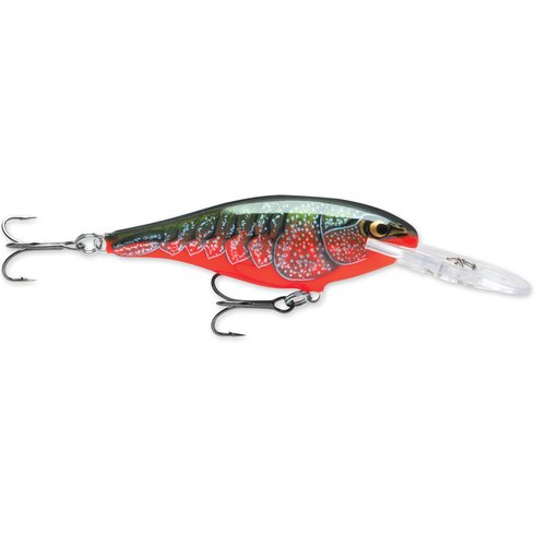 Rapala Shad Rap 6 Fishing Lure, Red Crawdad, 2-1/2-Inch