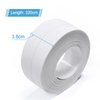 4 Rolls Bath Caulk Tape Waterproof Self Adhesive with Tool,Sealing Tape,Sealant Strips PVC for Kitchen Sinks,Bathroom Bathtub,Toilet (White)