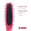 Kent ARTH1 Baby Hair Brush, Hair Brush for Kids, Small Brushes for Hair and Travel Brush Hair Detangler with Non-Scratch Nylon Bristles for Gentle Detangling Arthedz (Dainty Ballerinas Pattern)