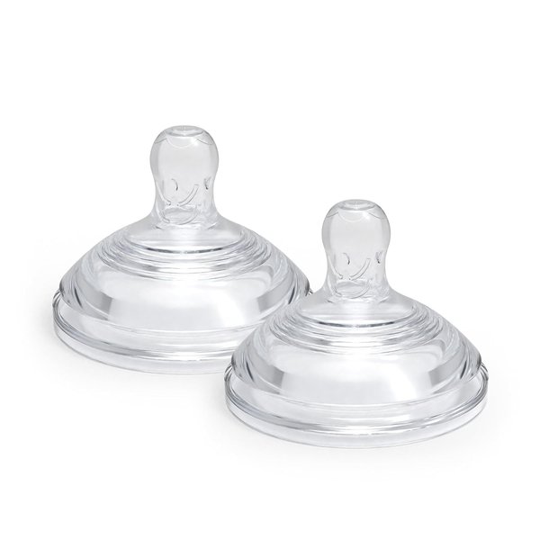 Dr. Talbot's Silicone Anti-Colic Bottle Replacement Nipples, Preemie Flow, 2 Pack