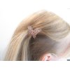 Generic Antique style gold or rose gold butterfly hair clip clamp barrettes (set of two) (Primary color: Gold)
