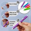 Mr. Pen- Retractable Mechanical Eraser Pen, Pack of 6, Vibrant Colors, Pencil Eraser, Eraser for Pencils, Retractable Eraser, Eraser for Artists, Eraser for Pens, Retractable Eraser Pen