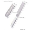 2-Pcs folding comb travel comb Set – Portable Travel-Friendly Compact Comb with Dual-Head Design – mini hair comb-portable comb for Women and Girls