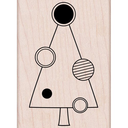 Hero Arts Rubber Stamps Tree with Circle Woodblock Stamp