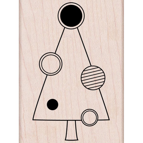 Hero Arts Rubber Stamps Tree with Circle Woodblock Stamp