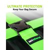 Untethered 4-Pack Luggage Straps | Suitcase Strap, Luggage Strap, Luggage Belt Strap, Luggage Straps for Suitcases TSA Approved, Suitcase Belt Strap, Bag Straps for Luggage. Buckle Straps and Wraps.
