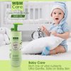 WBM Care Baby Oil-Moisturizing Baby Massage Oil|Mineral Oil Free With 100% Natural Ingredients And Vitamin E - 10 Oz