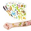 Lizard Temporary Tattoos Themed Birthday Party Supplies Favors Decorations Cute Reptile Swamp Safari Animal 96PCS Tattoos Stickers Funny for Kids Girls Boys Teens School Classroom Rewards Gifts Ideal
