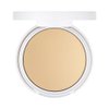 Flower Beauty Light Illusion Perfecting Powder - Pressed Powder Face Makeup, Buildable Medium Coverage with Blurring Pigments, Includes Mirror & Sponge (Soft Sand)